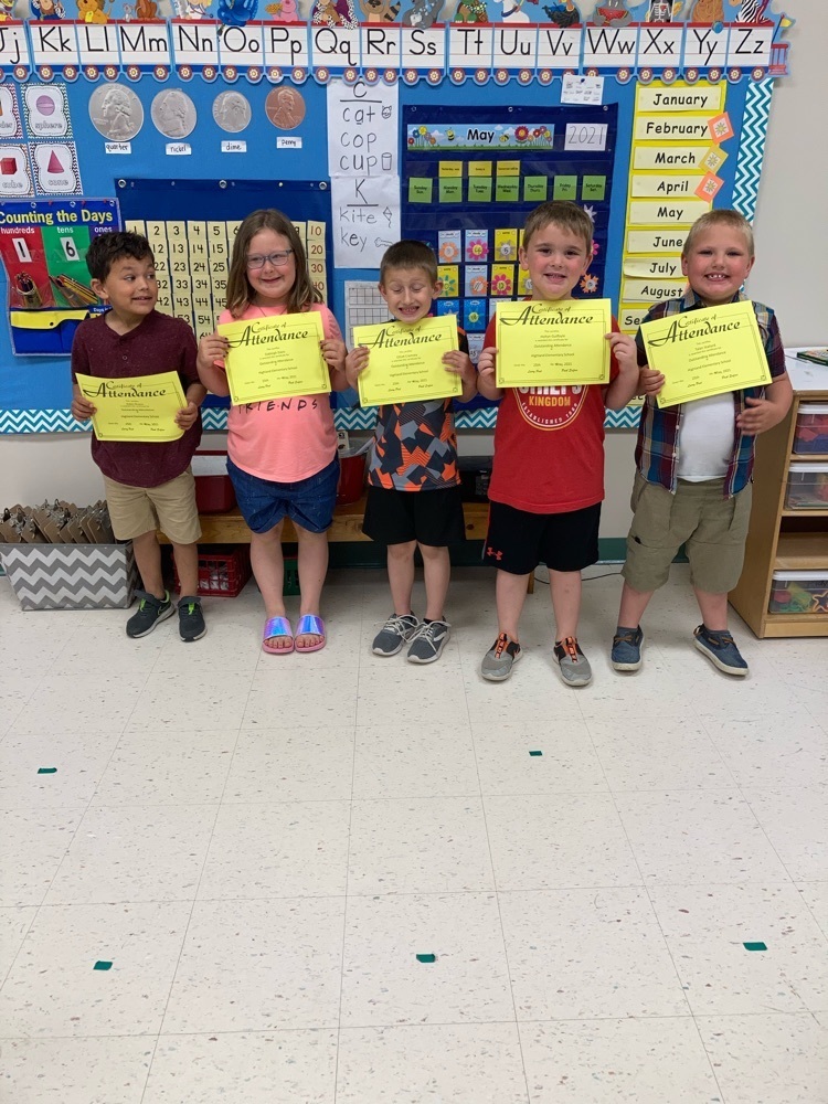 outstanding attendance award