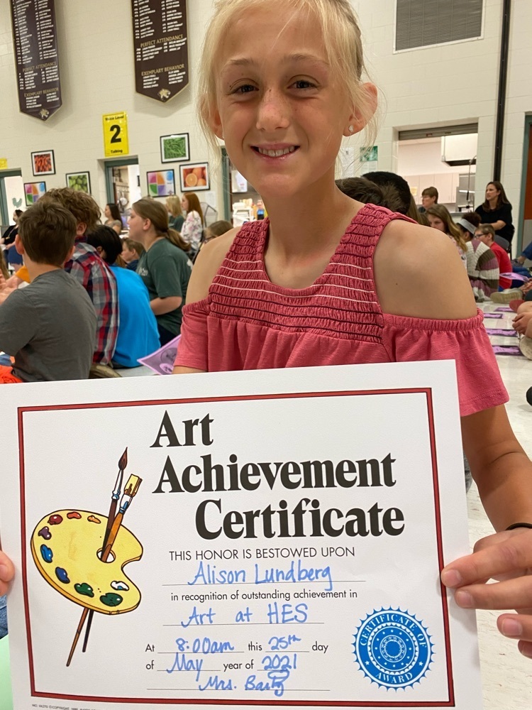 Artist of the Year for Fifth Grade