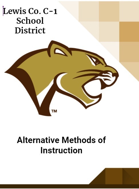 Lewis County C-1 School District - Alternative Methods of Instruction Document cover page image
