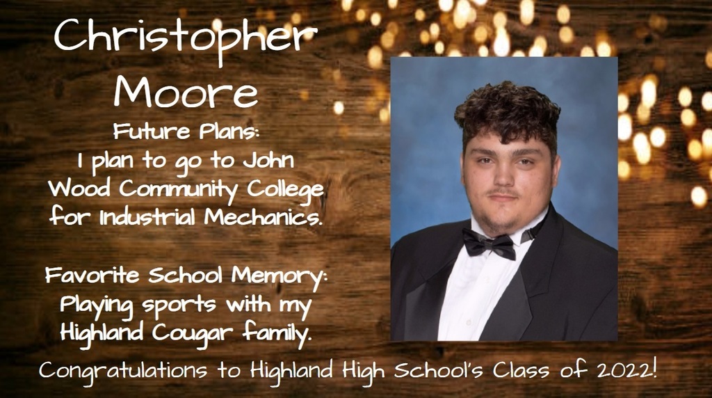 Senior Spotlight Picture of Christopher Moore