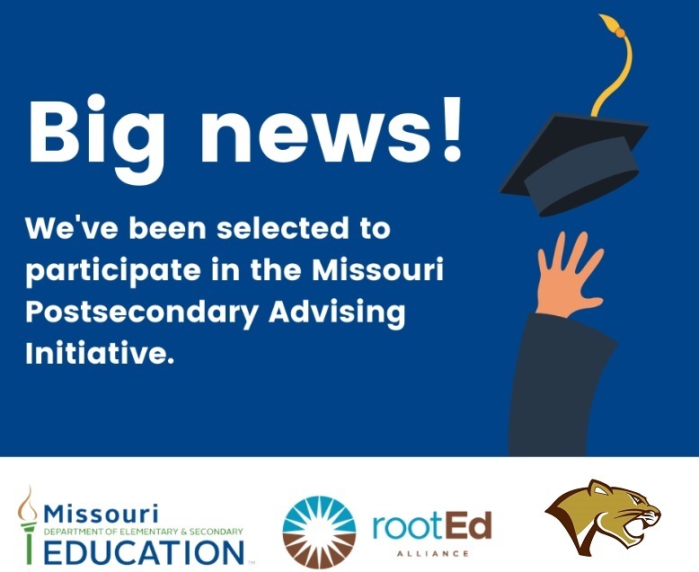 Big news! Highland has been selected to participate in the Missouri Postsecondary Advising Initiative.