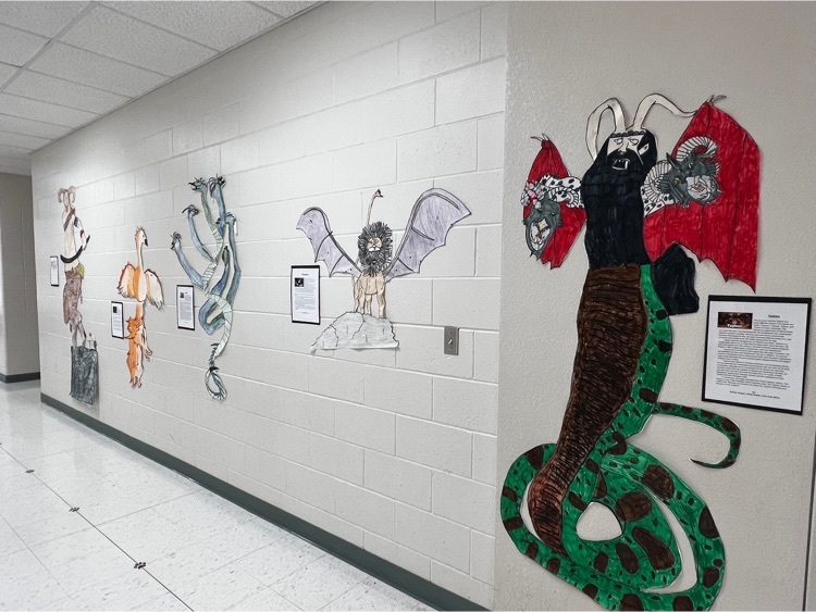 6th Grade Annual Greek Creatures Project 